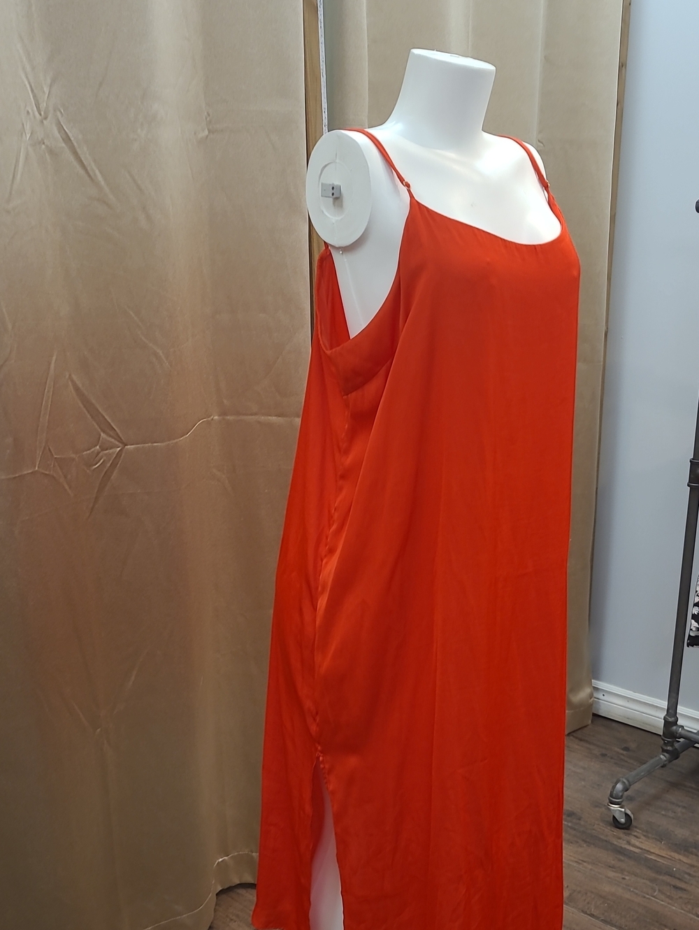Women's Red Slip Dress - Brand Unspecified